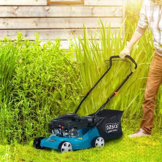 Газонокосилка бензиновая Oasis Garden Tools GB-15 4 л.с. 42 см