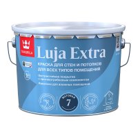 Краска моющаяся Tikkurila Luja Extra матовая база С бесцветная 9 л