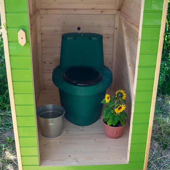 Биотуалет торфяной Rostok 100 л