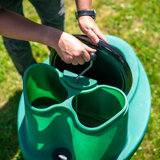 Биотуалет торфяной Rostok 100 л