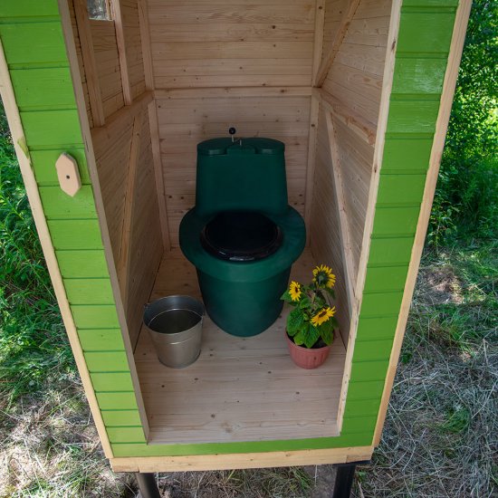 Биотуалет торфяной Rostok 100 л