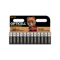 Батарейка Opticell Professional алкалиновая LR6 AA 12 шт.