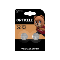 Батарейка Opticell Basic алкалиновая CR2032 2 шт.