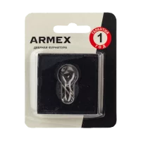 Накладка на цилиндр Armex DP-C-30 6x51 мм цвет черный матовый