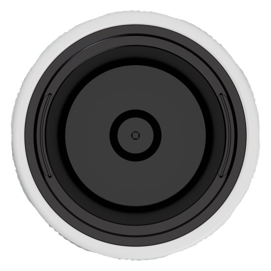 Кашпо Флэйм Альтернатива ø36 h60 v42 л пластик белый