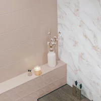 Плитка настенная Mersey Mono 20x40 см 1.2 м² матовая цвет розовый