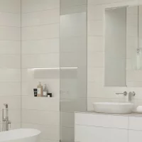 Плитка настенная Mersey Sandstone 20x40 см 1.2 м² матовая цвет серый