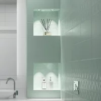 Плитка настенная Mersey Mono-R 20x40 см 1.2 м² матовая цвет мята
