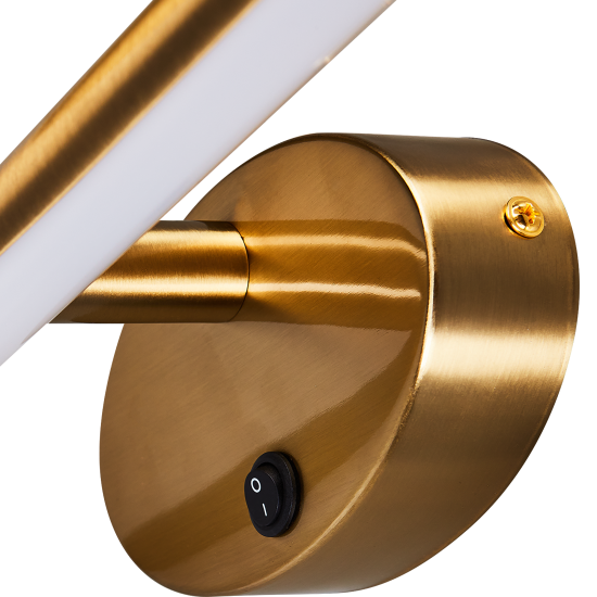 Подсветка светодиодная Ronnie для зеркала цвет бронза