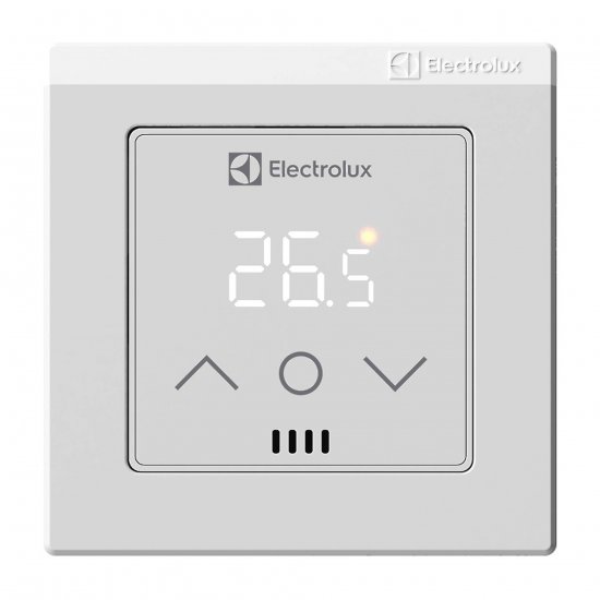 Терморегулятор для теплого пола Electrolux ETV-16 электронный программируемый цвет белый и черный