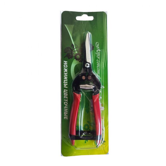 Ножницы цветочные с обрезиненными рукоятками (010161)