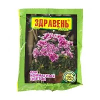 Удобрение сухое для комнатных цветов концентрат Здравень Турбо Ваше хозяйство 150 г
