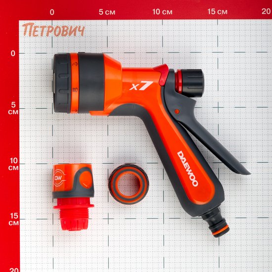 Пистолет для полива Daewoo 7 режимов (DWG 1030)