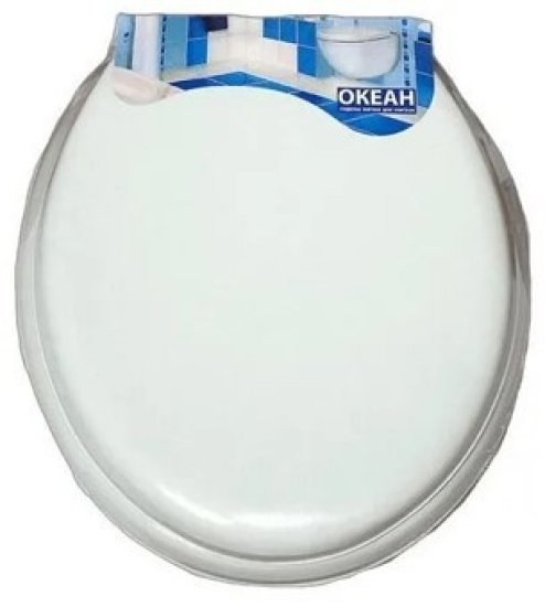 Сиденье для унитаза Океан 103-312-01 цвет белый