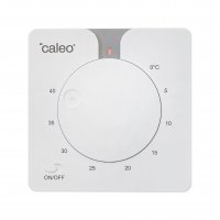 Терморегулятор для теплого пола Caleo C430 механический цвет белый