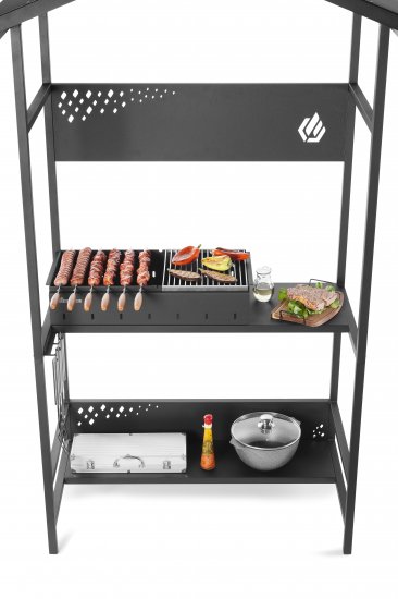 Мангал Gratar Spark SP700 3 мм 211.5x119.55x90 см