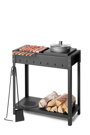 Мангал Gratar Кавказ 74M KV74M 4 мм 86.8x83.3x39 см