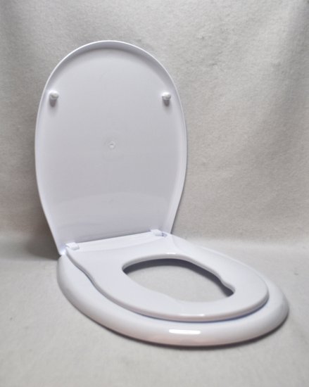 Сиденье для унитаза Океан Lux ЕК-407D с детской накладкой цвет белый