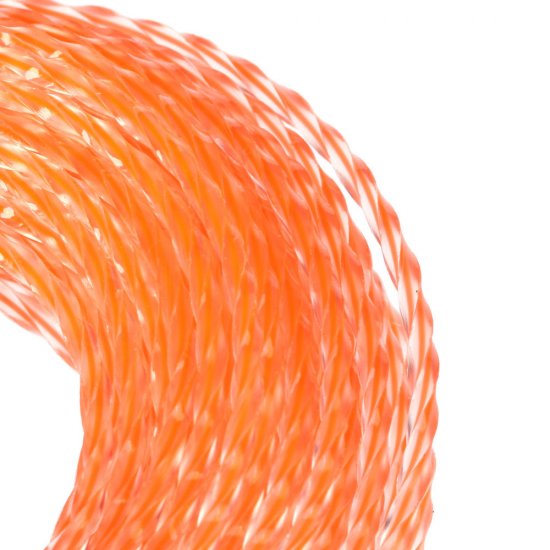 Леска для триммера Patriot Duoline витой квадрат 2,4 мм х 15 м оранжевая (805401161)