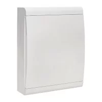 Щит распределительный навесной EKF Proxima SlimBox ЩРН-П-24 24 модулей IP41 пластик цвет белый