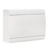 Щит распределительный навесной EKF Proxima SlimBox ЩРН-П-12 12 модулей IP41 пластик цвет белый