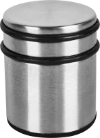 Стопор дверной ПВХ 7.2x8.1 см цвет никель