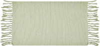 Коврик декоративный хлопок Solid Mat JBT-001-01 50x80 см цвет зеленый
