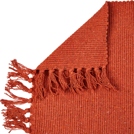 Коврик декоративный хлопок Solid Mat JBT-001-02 50x80 см цвет оранжевый