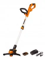 Триммер аккумуляторный Worx WP165E 20 В 1x2 Ач АКБ и ЗУ входит в комплект