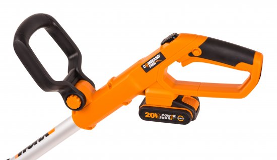 Триммер аккумуляторный Worx WP165E 20 В 1x2 Ач АКБ и ЗУ входит в комплект