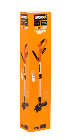 Триммер аккумуляторный Worx WP165E 20 В 1x2 Ач АКБ и ЗУ входит в комплект