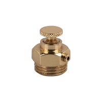 Воздухоотводчик правый SR Rubinetterie 0327-1 1/2 НР(ш) для радиатора ручной (0327-1500D000)