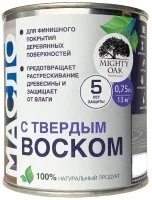 Масло с твердым воском Mighty Oak цвет графит 0.75 л