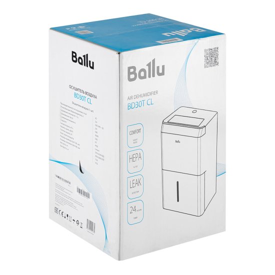 Осушитель воздуха Ballu Comfort BD30T CL 430 Вт 30 л/сут