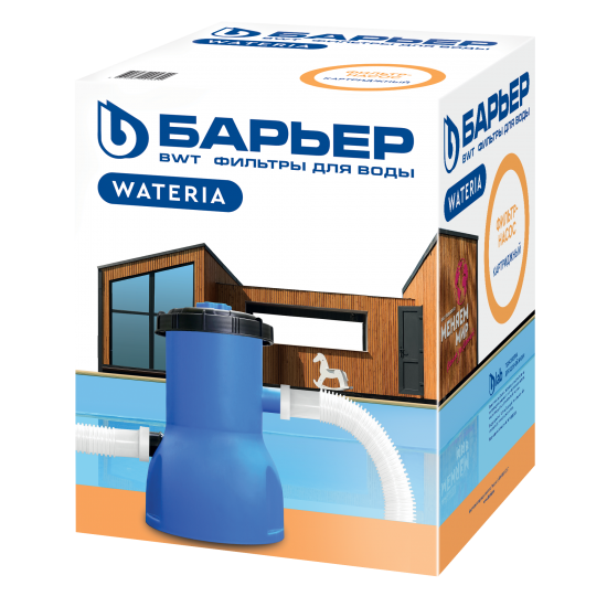 Фильтр-насос для бассейнов Барьер Wateria 60 Вт