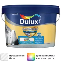 Краска фасадная Dulux Weathershield Extraflex прозрачная матовая база BC 2.25 л