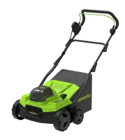 Аэратор-скарификатор аккумуляторный Greenworks GD40SC38II 40 В 38 см АКБ и ЗУ нет в комплекте