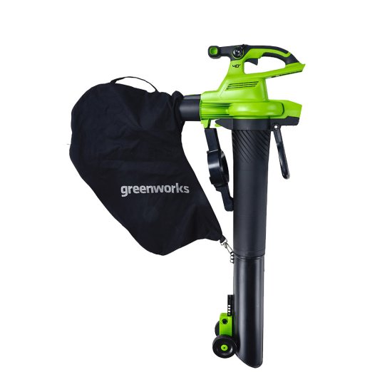 Воздуходувка-пылесос аккумуляторная ручная Greenworks GD40BVII 40 В без АКБ и ЗУ (2406907)