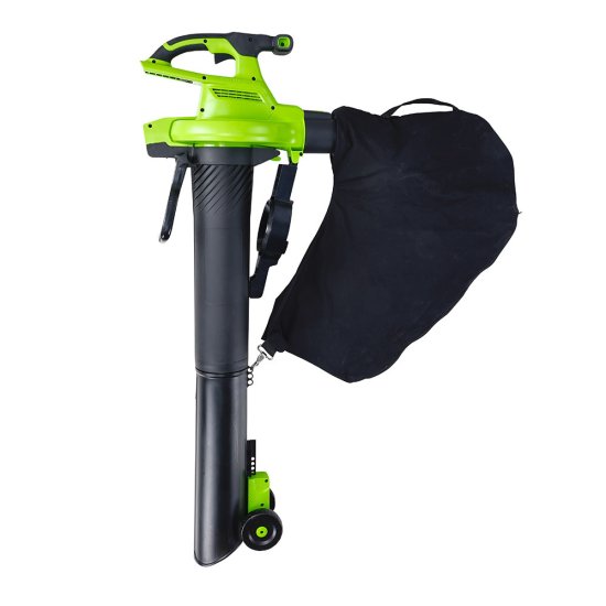 Воздуходувка-пылесос аккумуляторная ручная Greenworks GD40BVII 40 В без АКБ и ЗУ (2406907)