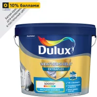 Краска фасадная Dulux Weathershield Extraflex цвет белый матовая база BW 5 л