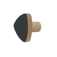 Крючок Spaceo Smile 6.3x6.1x4.7 см цвет черный