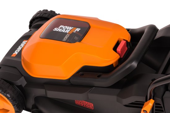 Газонокосилка аккумуляторная бесщеточная Worx WP733E 20 В 30 см 1x4 Ач АКБ и ЗУ входит в комплект