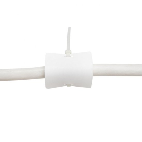 Бирка кабельная маркировочная EKF PROxima У-134 белая (100 шт.)