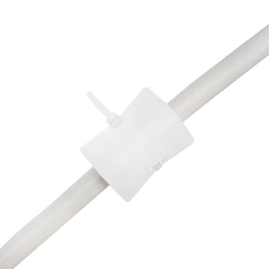 Бирка кабельная маркировочная EKF PROxima У-134 белая (100 шт.)