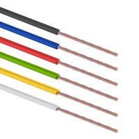 Набор автопроводов Rexant 1х2,5 Радуга 6 цветов (3 м)