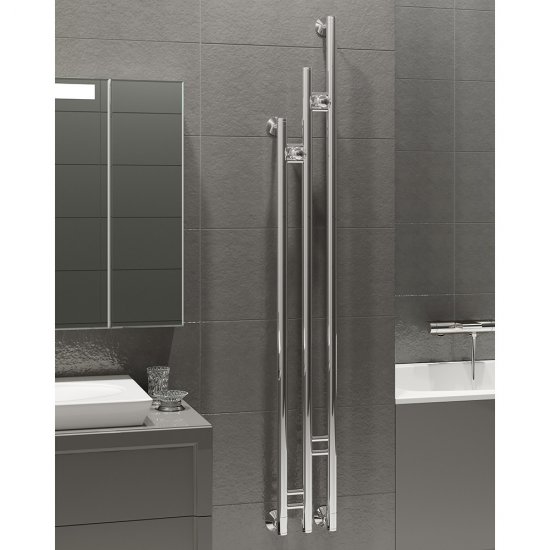 Полотенцесушитель водяной Nika Арт-2 1500х150 мм хром