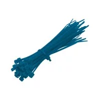 Стяжка кабельная Duwi 150x2,5 мм нейлоновая синяя (25 шт.) (30227 8)