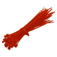 Стяжка кабельная Duwi 250x3,6 мм нейлоновая красная (25 шт.) (30238 4)