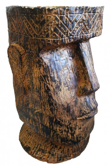 Голова истукана 51x31x33 см