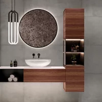 Глазурованный керамогранит Grasaro Loft G1206.MR/S1 60x120 см 1.44 м² матовый цвет серый